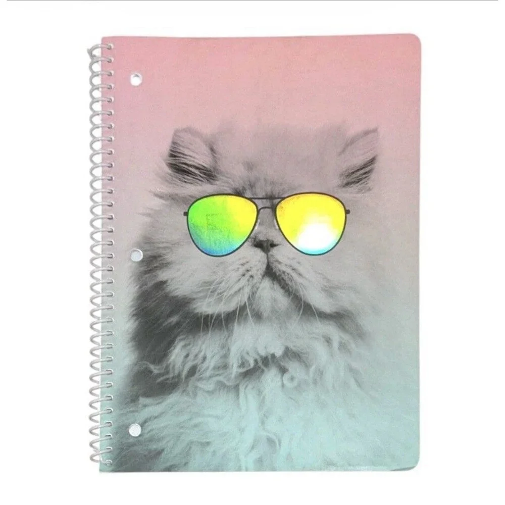 3x Mead and Gartner Studios Wide Ruled Spiral Notebooks 80-70 Sheets Each